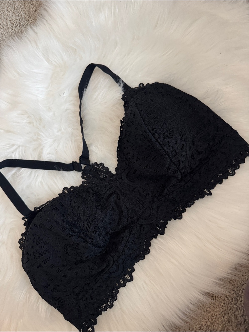 Auden Black Lace Bralette